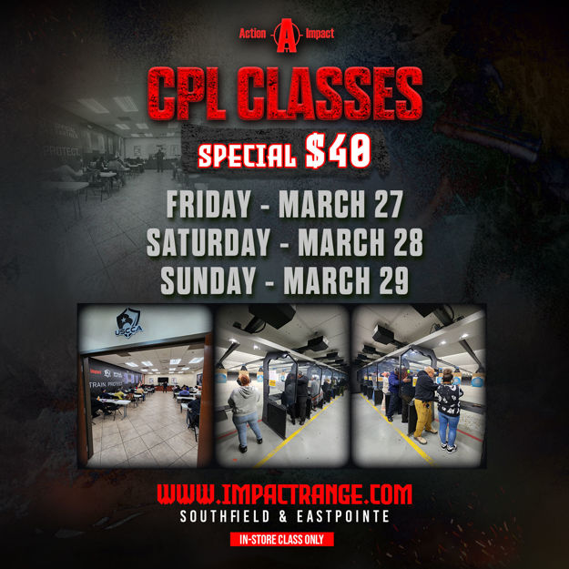 Picture of CCW/CPL Class 03/29/2026 SUNDAY. 10am-6pm Southfield