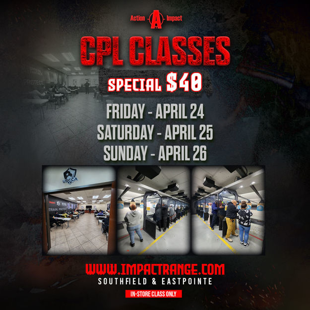 Picture of CCW/CPL Class 04/26/2026 SUNDAY. 10am-6pm Southfield