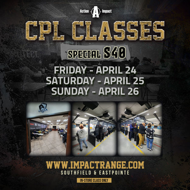 Picture of CCW/CPL Class 04/24/2026 Friday 10am-6pm Eastpointe